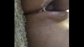 Fucking My Creamy Wet Pussy hoping to get caught..