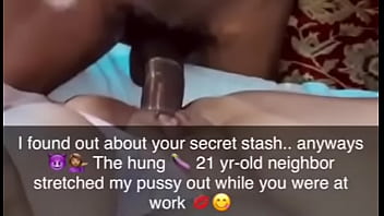 Babymama Fucks 21 yr-old Neighbor’s Bbc While I’m At Work