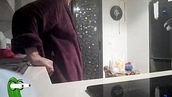 Fucking a gypsy prostitute next to the washing machine
