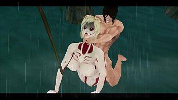 attack on titan female titan fucking with eren titan / imvu