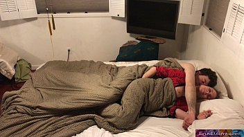 Stepmom shares bed with stepson - Erin Electra