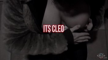 Coed Cleo Gets Dick In the MensRoom!