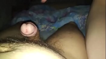 Wife masturbating with oil