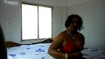 Fat But Very Horny Desi Auntie Getting Fucked By Her Young Lover