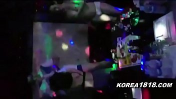 ugly Korean nerds have fun at KTV with horny Korean women