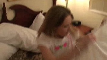 Hot 18YO Teen Kitty Masturbates on Hotel Bed - DarlingCams.com