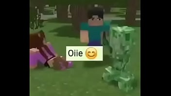 Minecraft colocando lentamente um tipo lixo de senso de humor em seu psicológico.