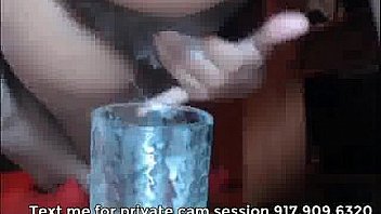 Squirting Pussy cream in cup - Live Sex Cams