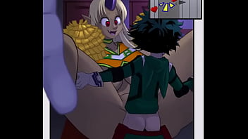 Midoriya Pounds Tionishia (MHA vs MonMusu)